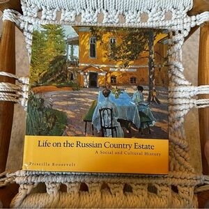 Life Russian Country Estate Social Cultural History Hardcover Coffee Table Book
